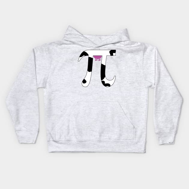 Cow Pi Kids Hoodie by Boxless